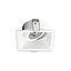 Aro cuadrado orientable para bombilla LED GU10